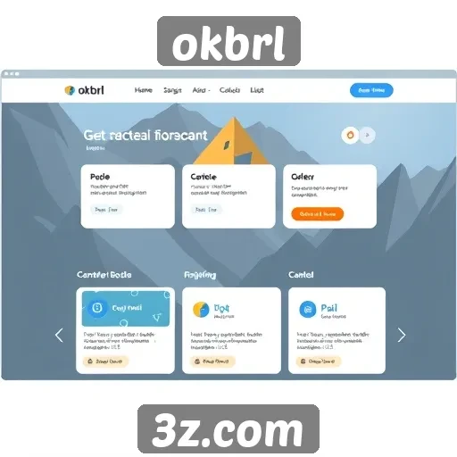 Facilidade de navegação no portal okbrl